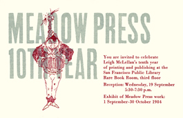 1oth anniversary postcard